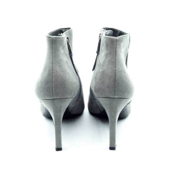 NEW Sam & Libby Suede Ankle Boots- Gray (Size 7) - Picture 5 of 6